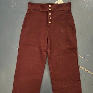 Lou Grey High Rise Slim, Wide Leg Pants